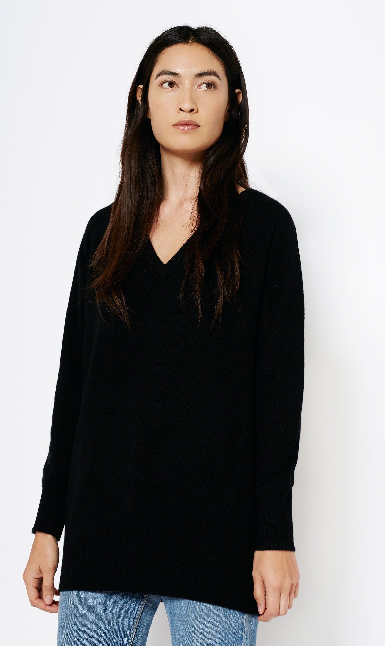 ASHER CASHMERE V-NECK sold by Equipment product image thumbnail 3