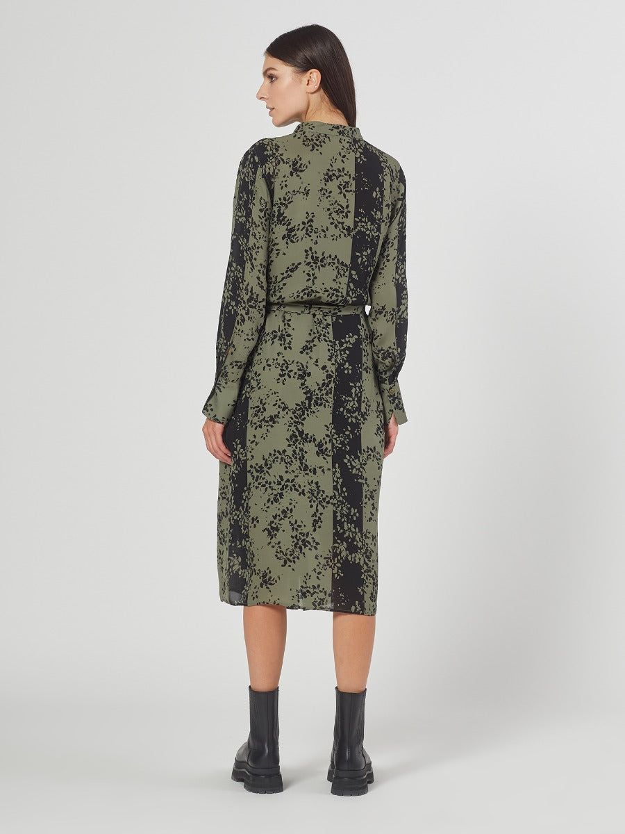 COLLARLESS CHRISTABELLA SILK DRESS sold by Equipment product image thumbnail 4