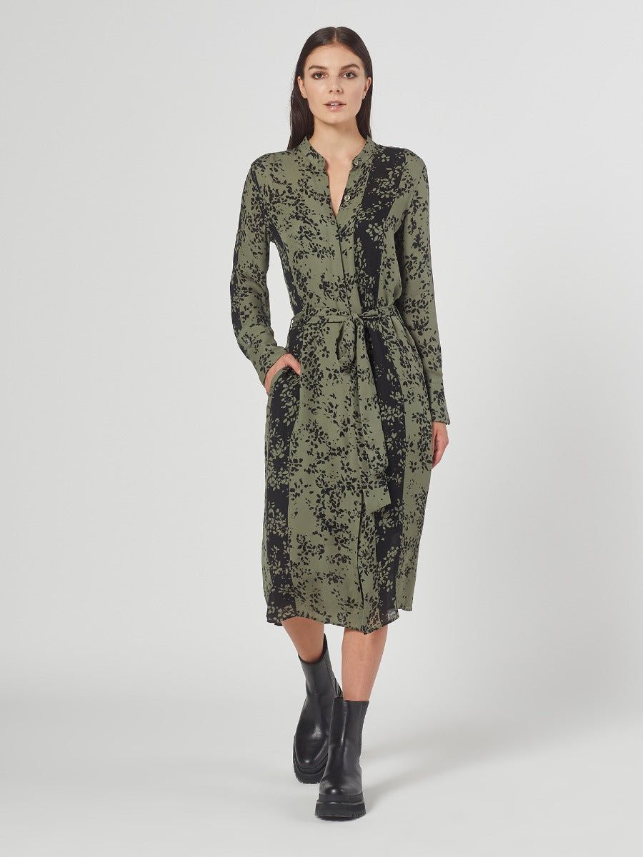 COLLARLESS CHRISTABELLA SILK DRESS sold by Equipment