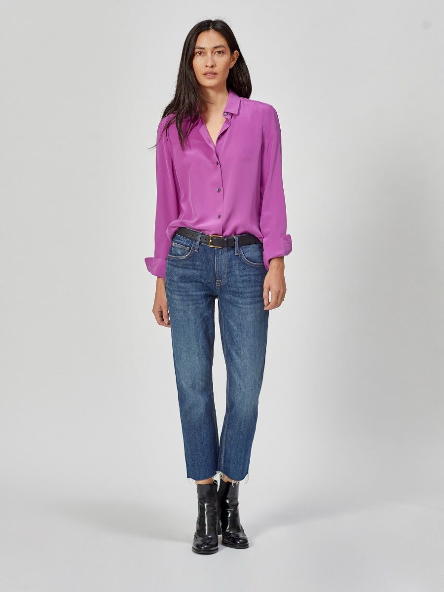 ESSENTIAL SILK SHIRT sold by Equipment product image thumbnail 3