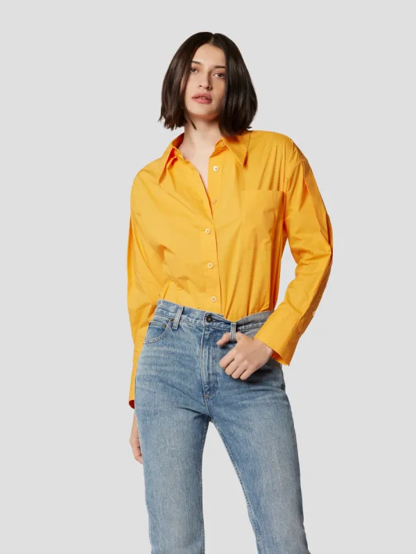SERGINE LONG SLEEVE COTTON SHIRT sold by Equipment