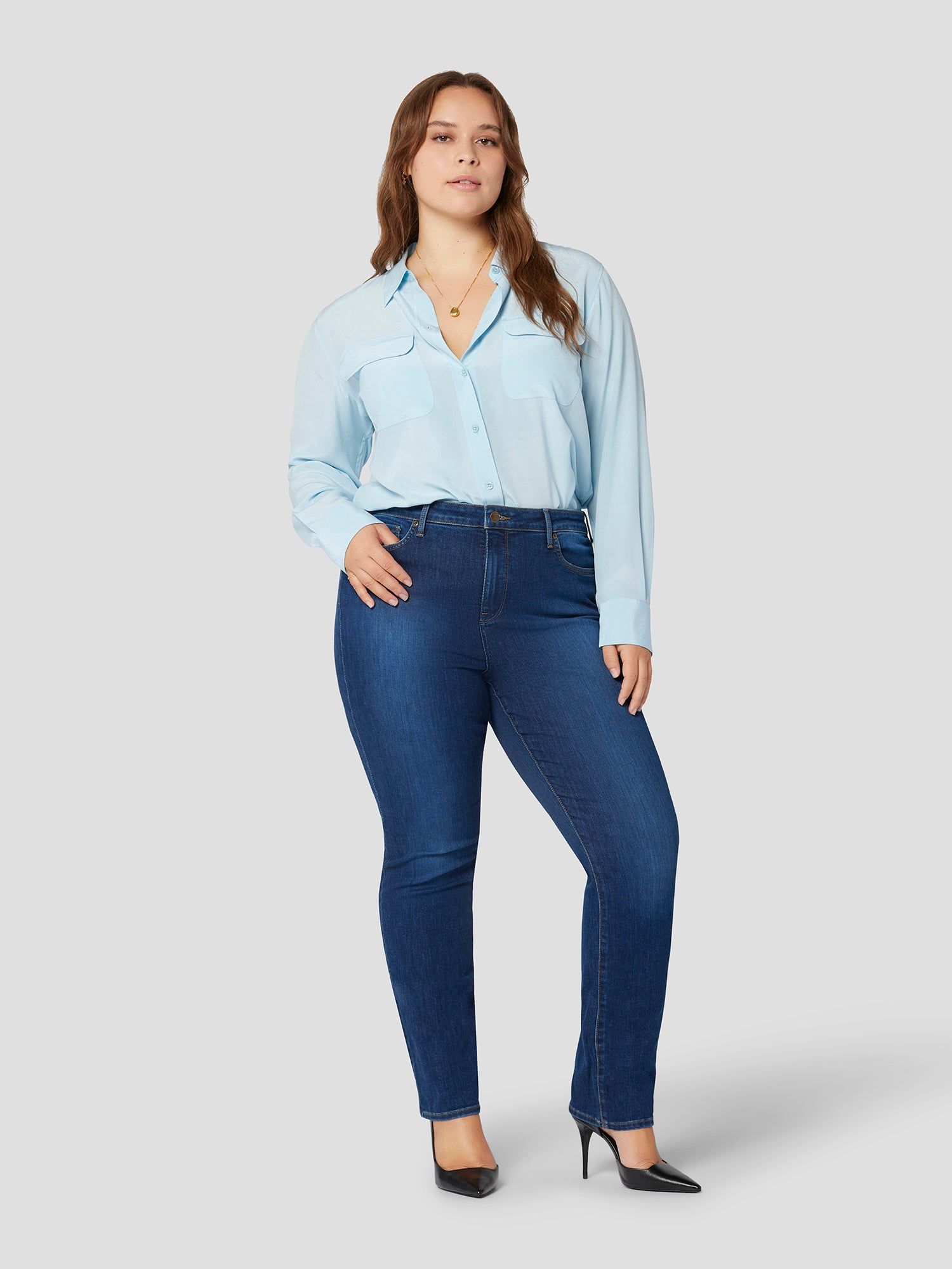 SLIM SIGNATURE SILK SHIRT sold by Equipment product image thumbnail 11