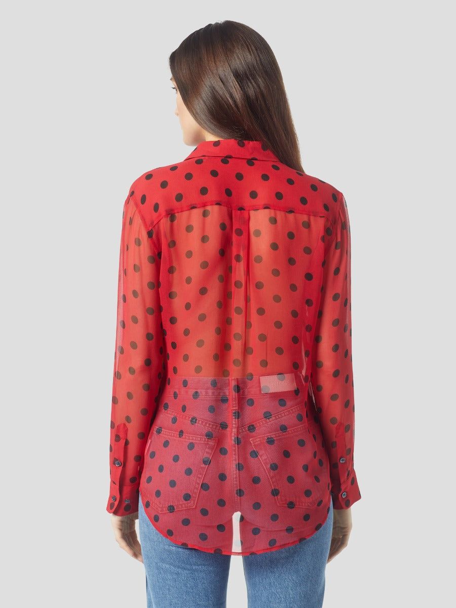 Signature Silk Shirt sold by Equipment product image thumbnail 5