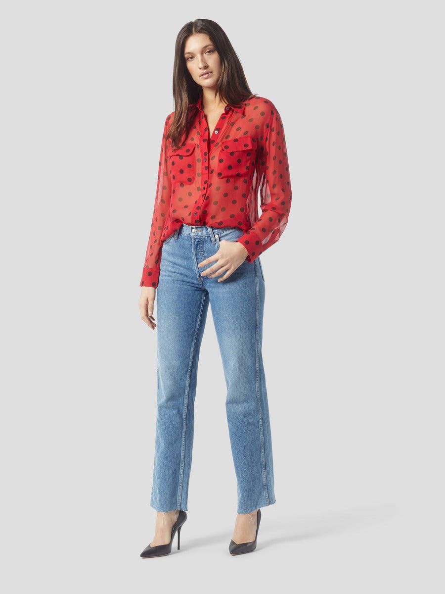 Signature Silk Shirt sold by Equipment