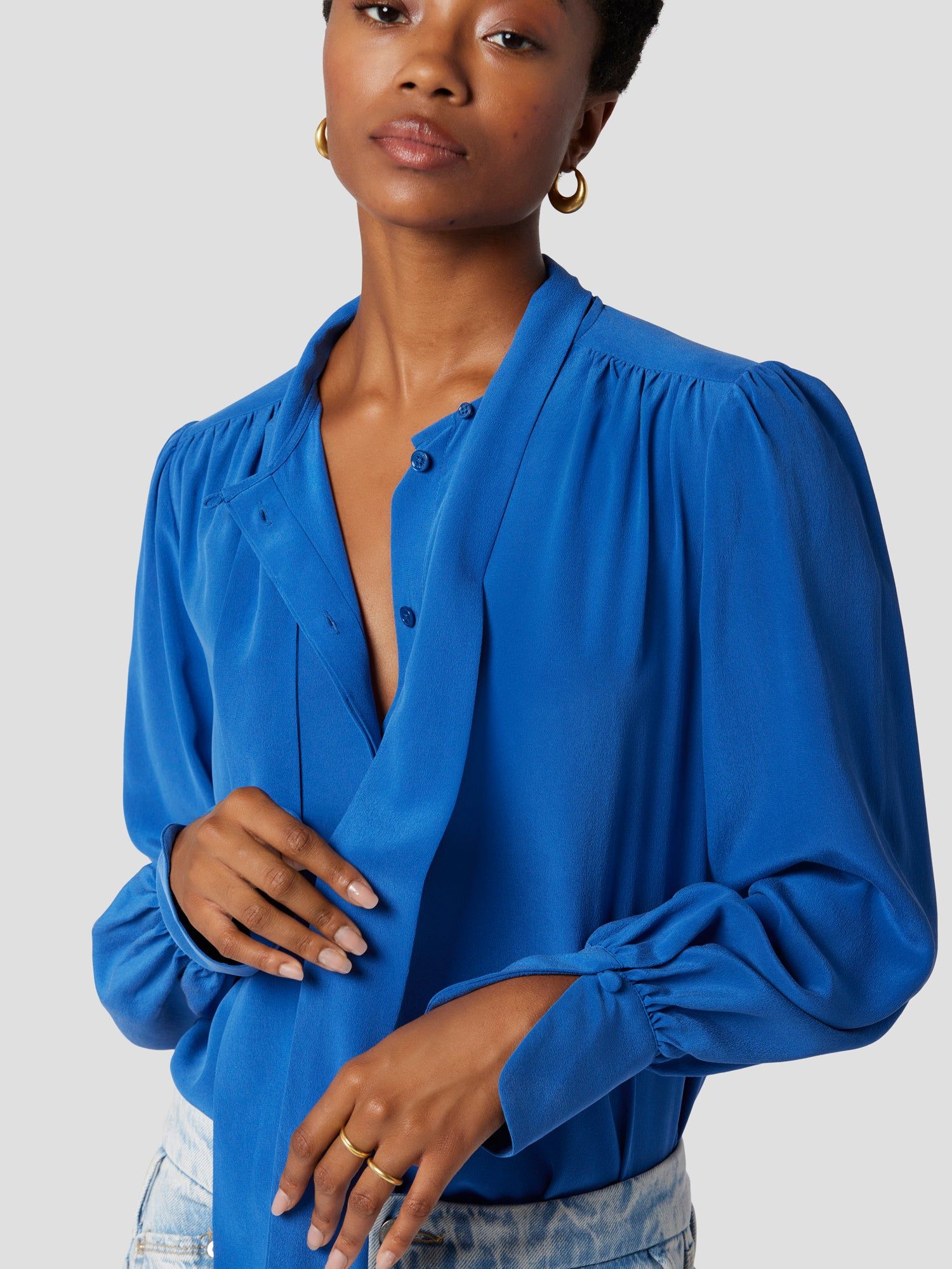 Badalle Silk Shirt sold by Equipment