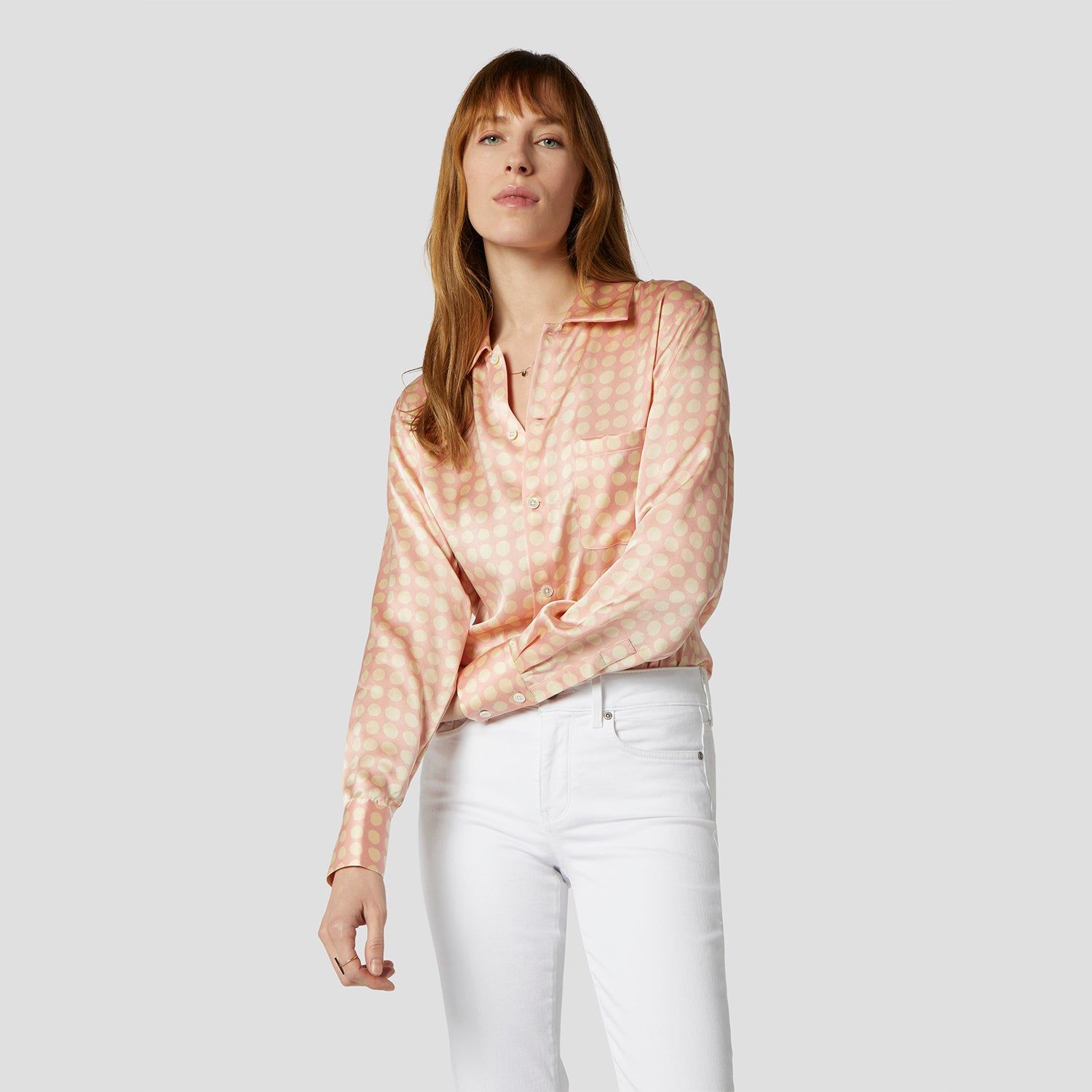 ARCHIVE 19 SILK SATIN SHIRT sold by Equipment product image thumbnail 6