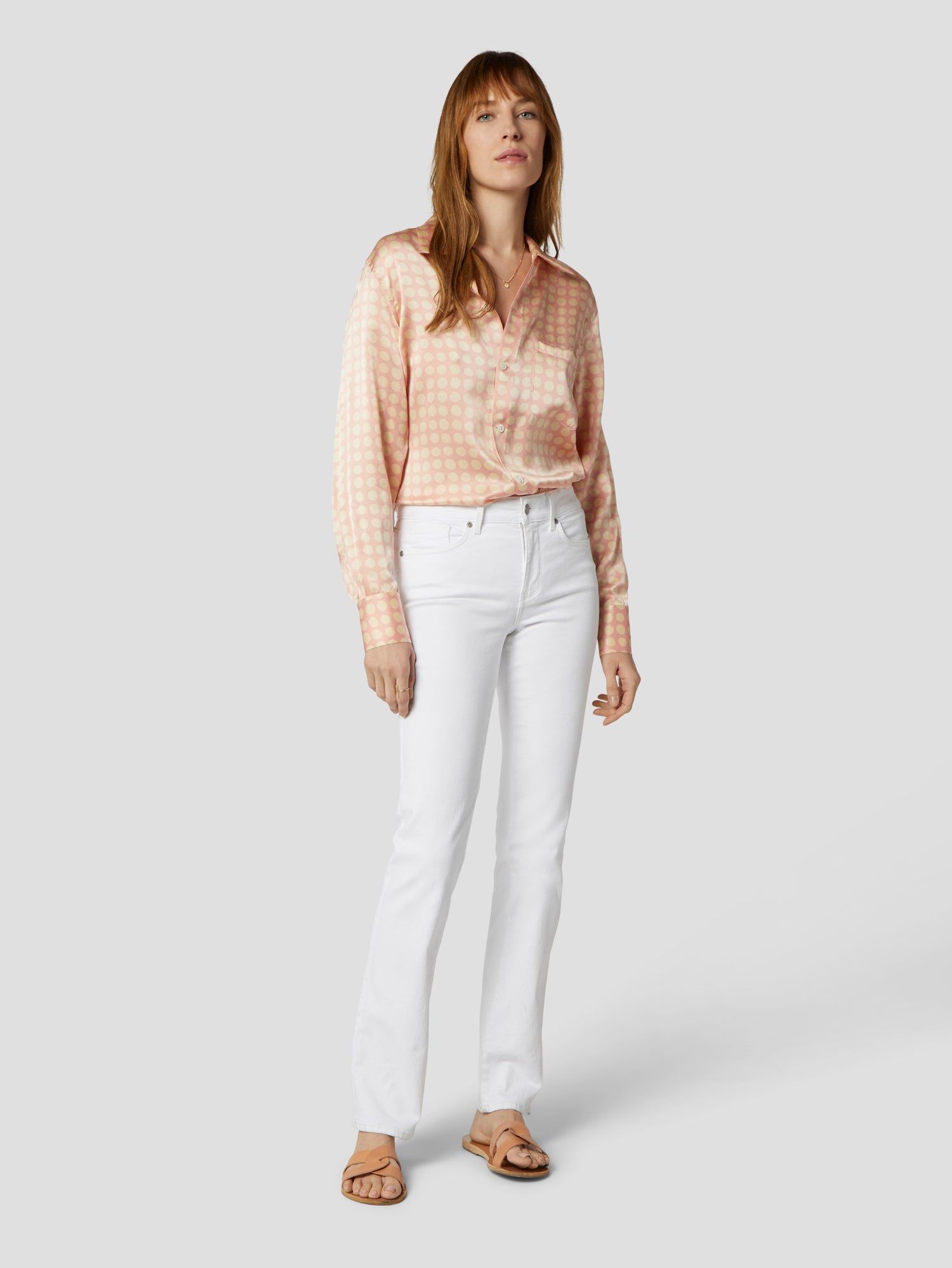 ARCHIVE 19 SILK SATIN SHIRT sold by Equipment product image thumbnail 2