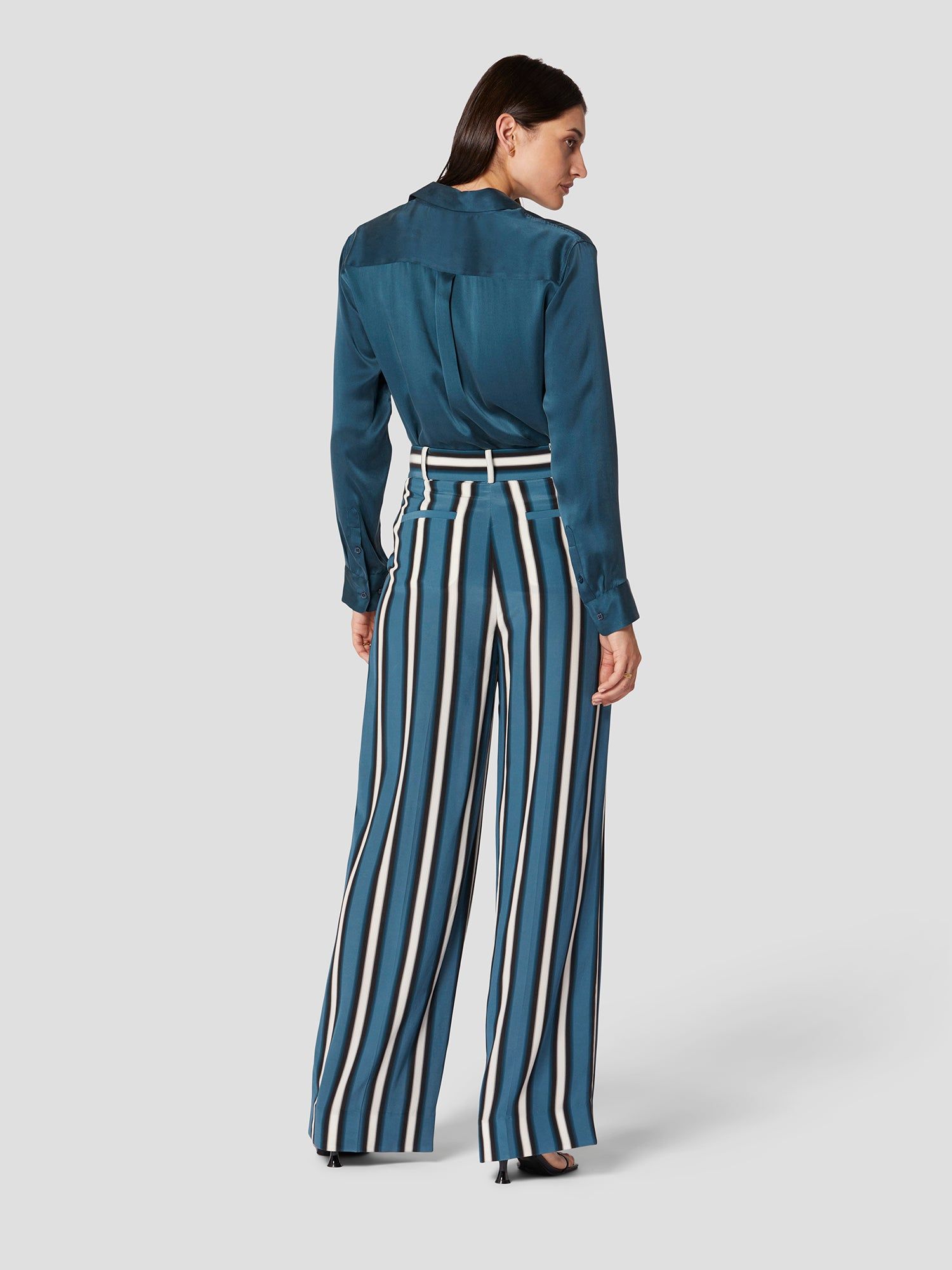 SIGNATURE SILK SATIN SHIRT sold by Equipment product image thumbnail 6