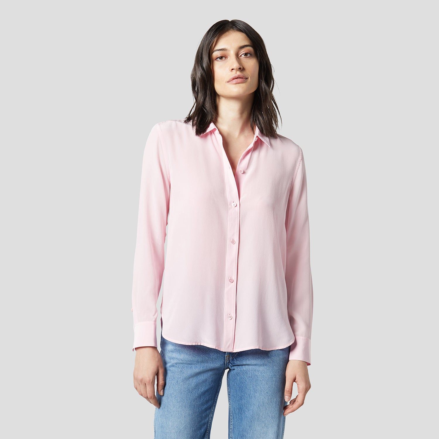 LEEMA SILK SHIRT sold by Equipment product image thumbnail 6