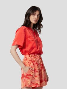 AMAIA SILK SATIN SHIRT sold by Equipment