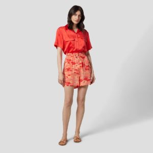 AMAIA SILK SATIN SHIRT sold by Equipment