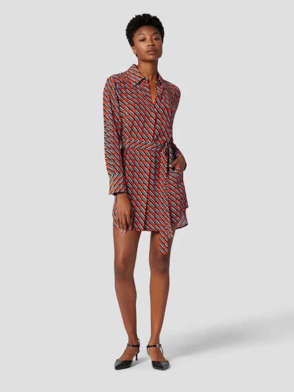 SCOUTT SILK DRESS WITH BELT sold by Equipment