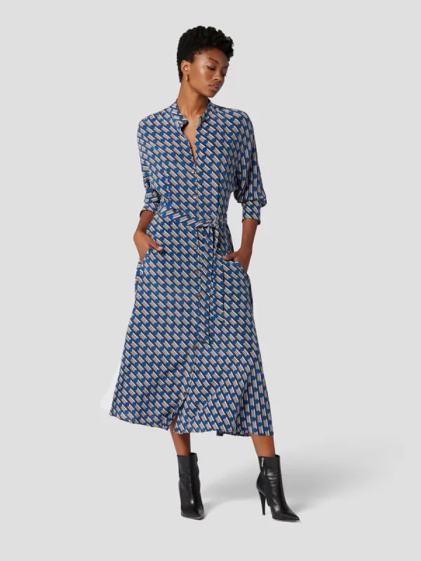 COLLARLESS HAEL SILK DRESS sold by Equipment