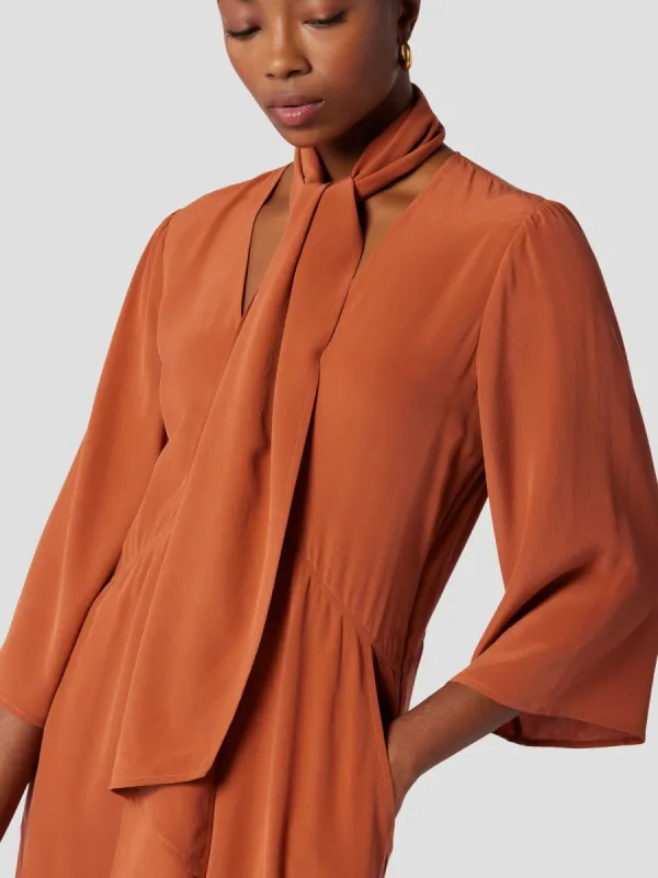 JULIANNE SILK MAXI DRESS sold by Equipment