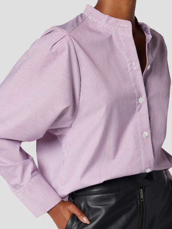 COLLARLESS SHAN COTTON SHIRT sold by Equipment