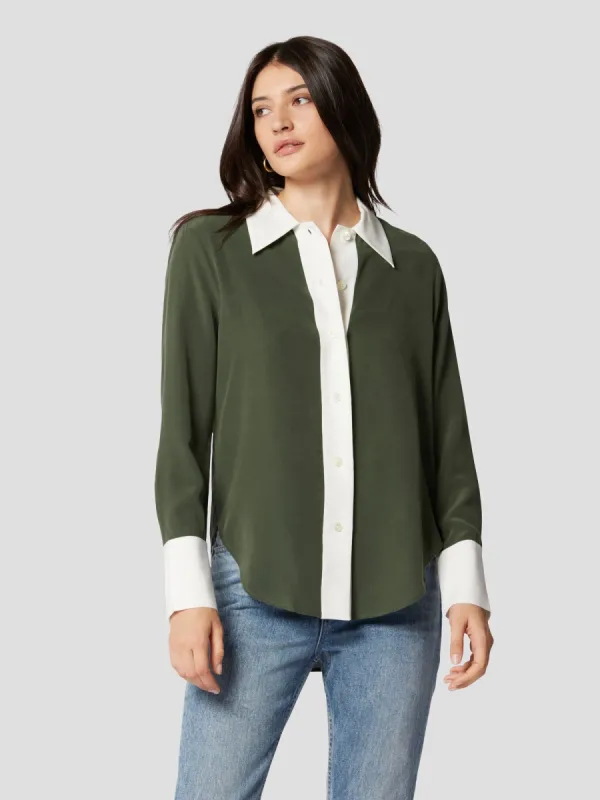 NIKOLA SILK SHIRT sold by Equipment