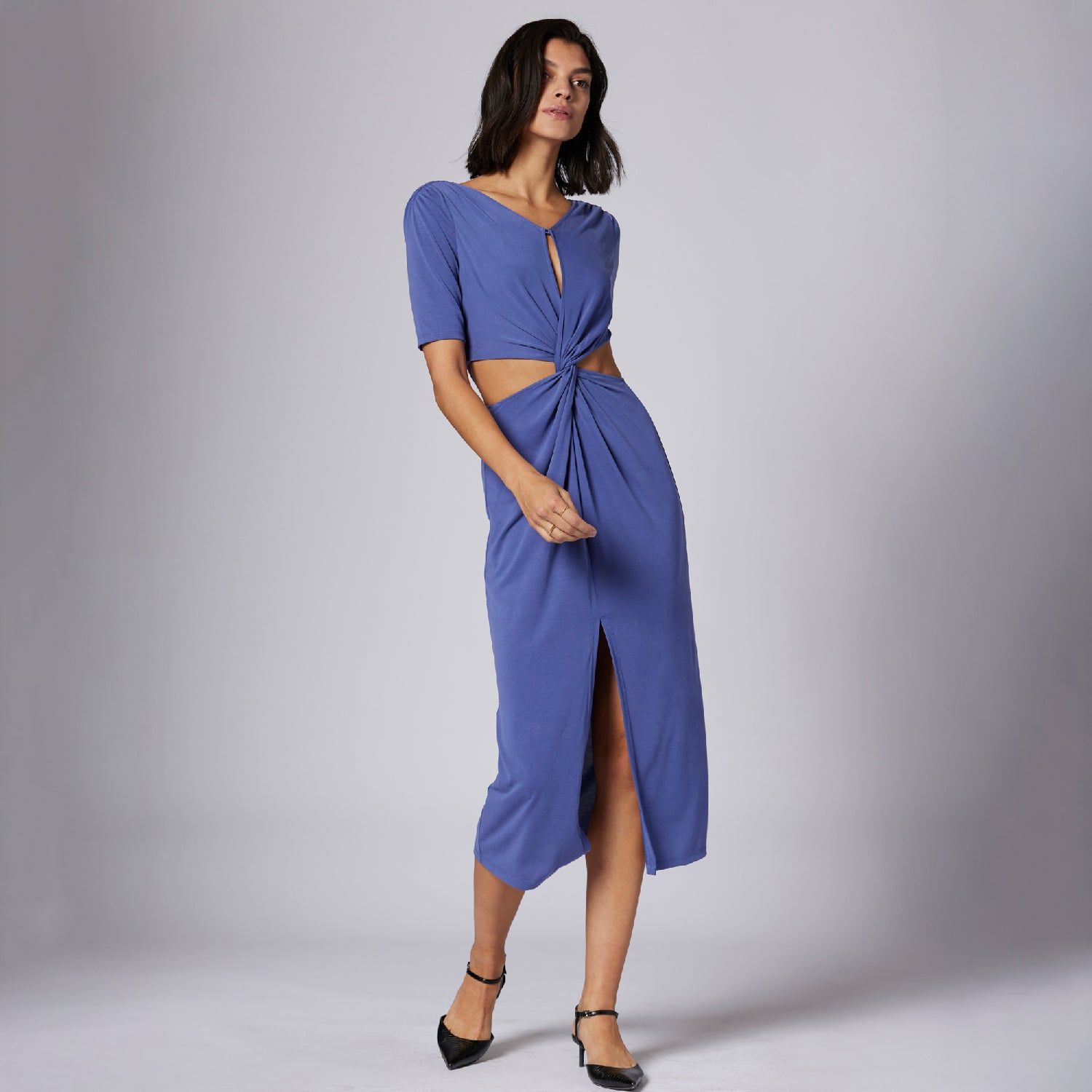 GENEVIEVE MIDI DRESS sold by Equipment product image thumbnail 5