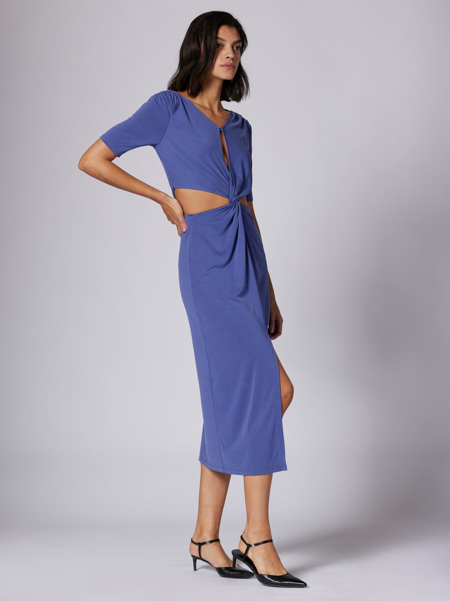 GENEVIEVE MIDI DRESS sold by Equipment product image thumbnail 3