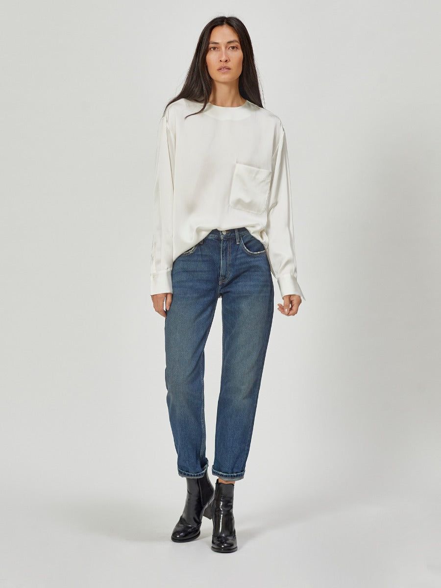 JEUNELLE SILK SHIRT sold by Equipment