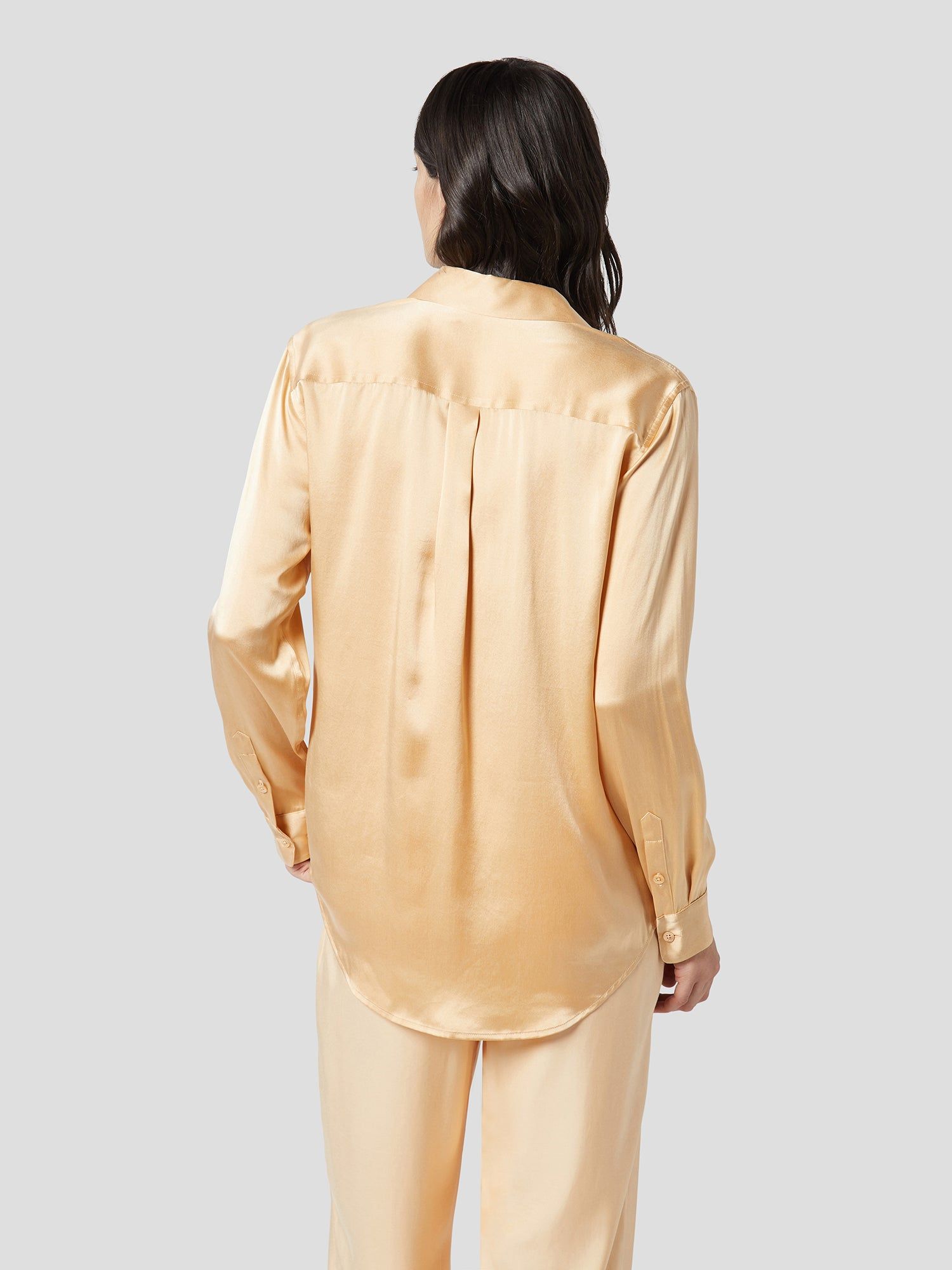 SIGNATURE SILK SATIN SHIRT sold by Equipment product image thumbnail 5