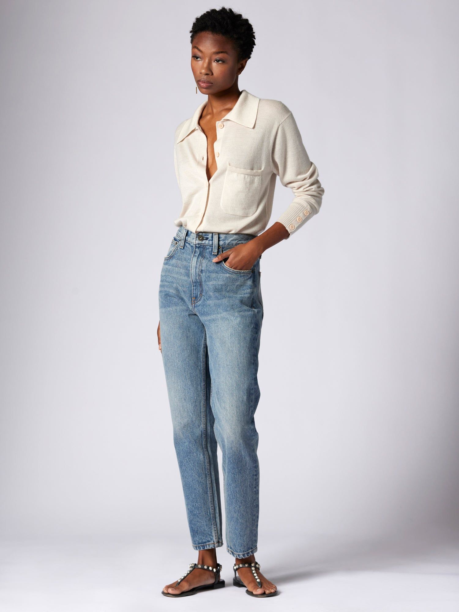 Corinne Cashmere Sweater sold by Equipment