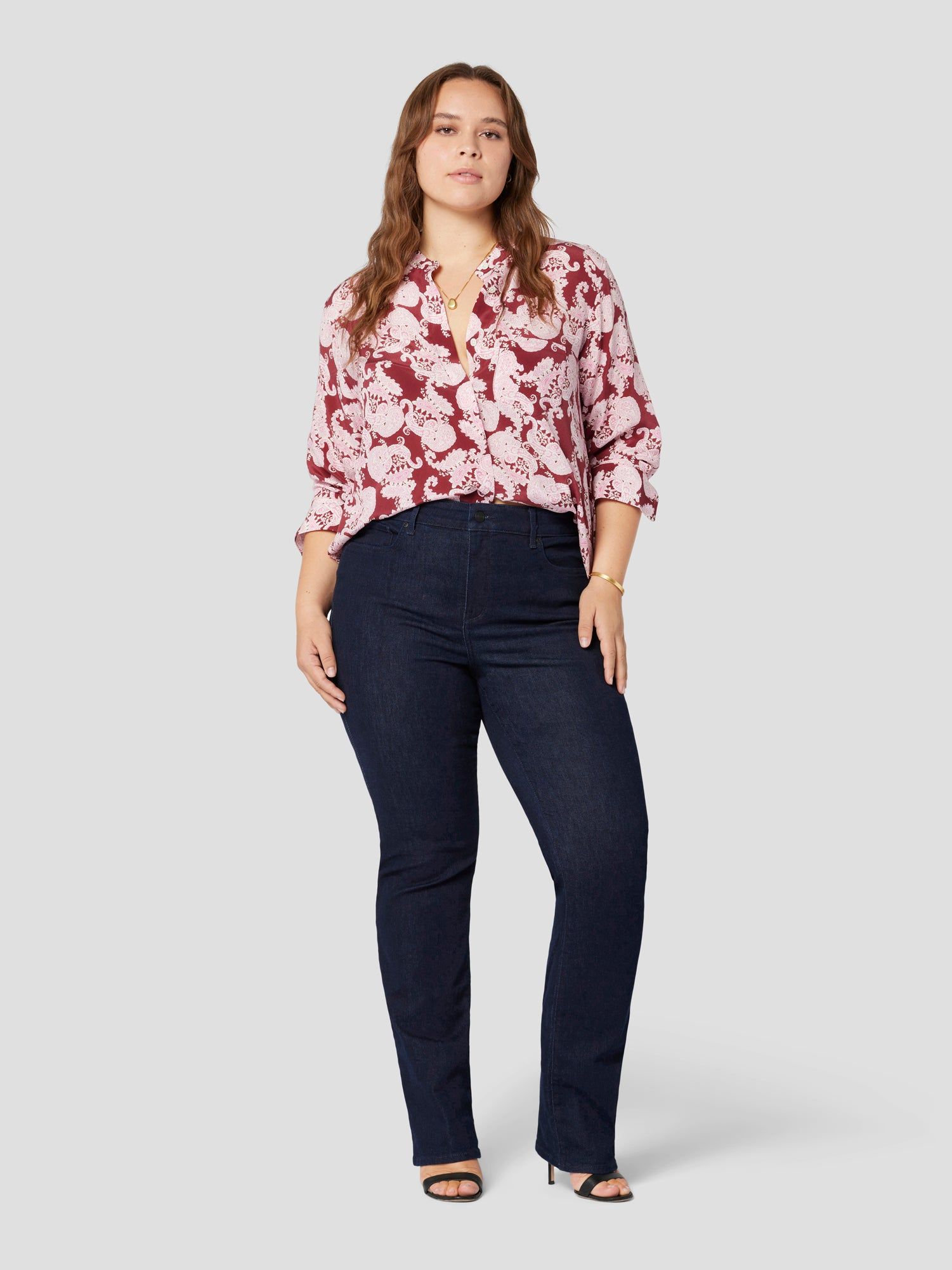 CHERINE SILK SHIRT WITH POCKET sold by Equipment product image thumbnail 2