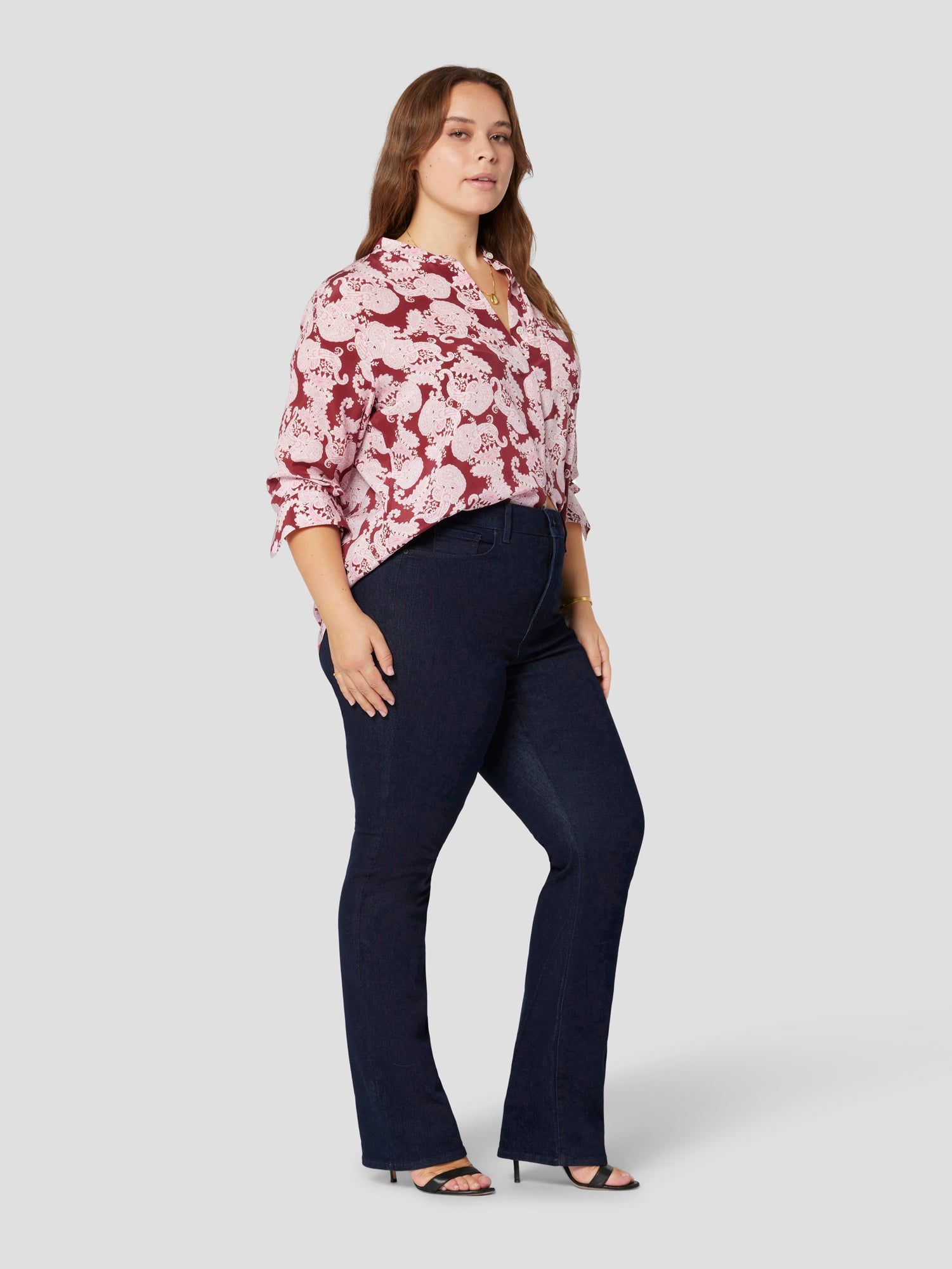 CHERINE SILK SHIRT WITH POCKET sold by Equipment product image thumbnail 4