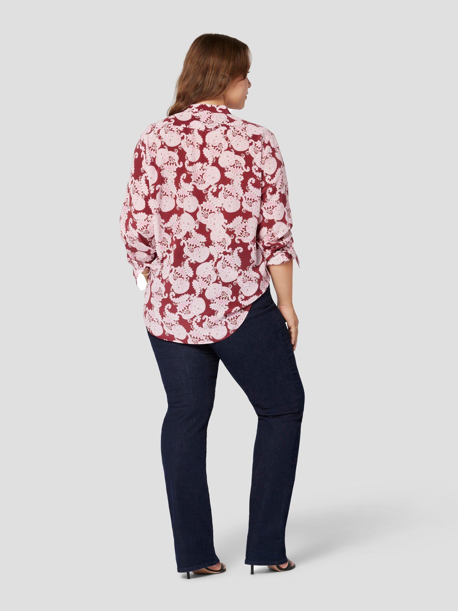 CHERINE SILK SHIRT WITH POCKET sold by Equipment product image thumbnail 3