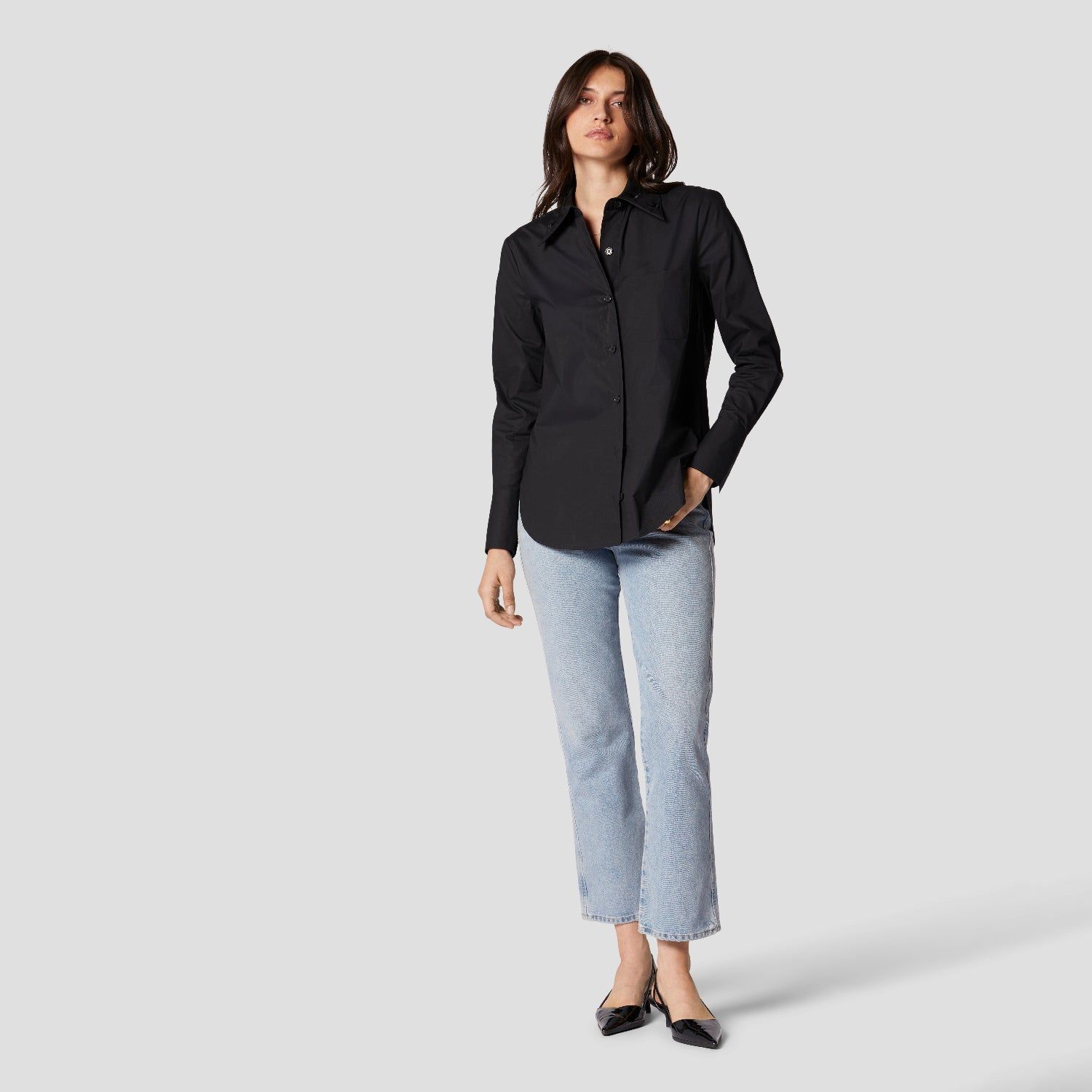 QUINNE COTTON SHIRT sold by Equipment product image thumbnail 7