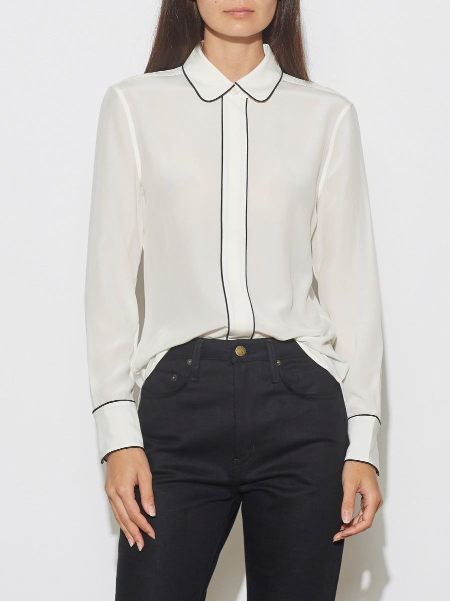 AUDETE SILK SHIRT sold by Equipment product image thumbnail 2