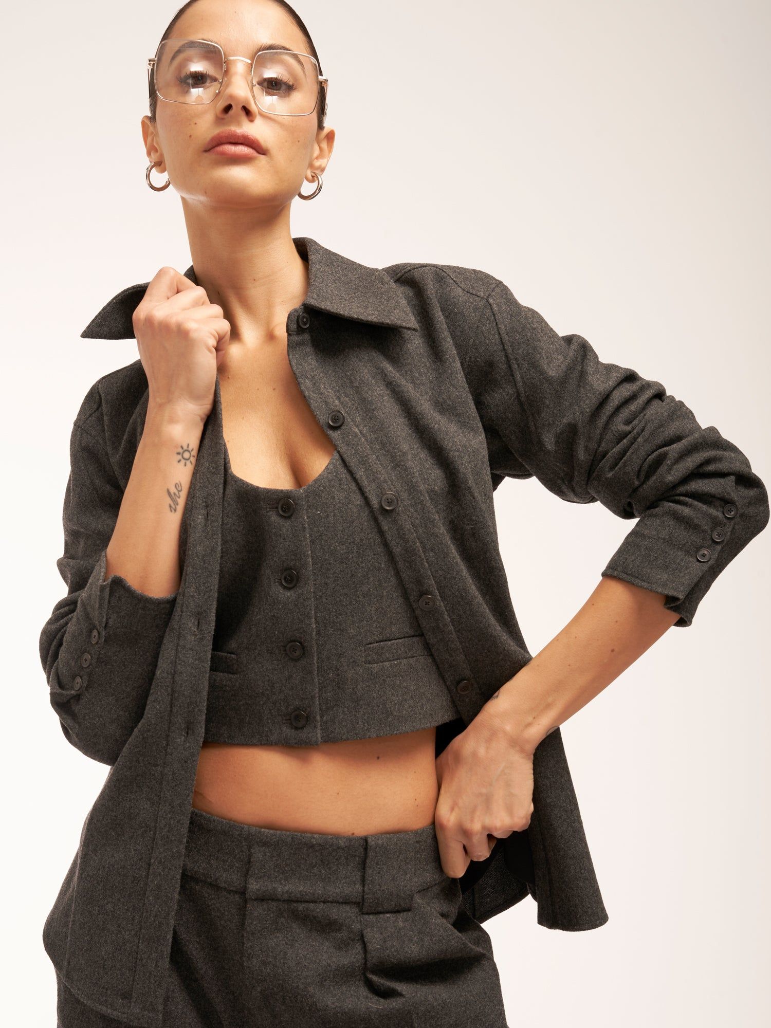 Bailey Long Sleeve Wool Shirt sold by Equipment