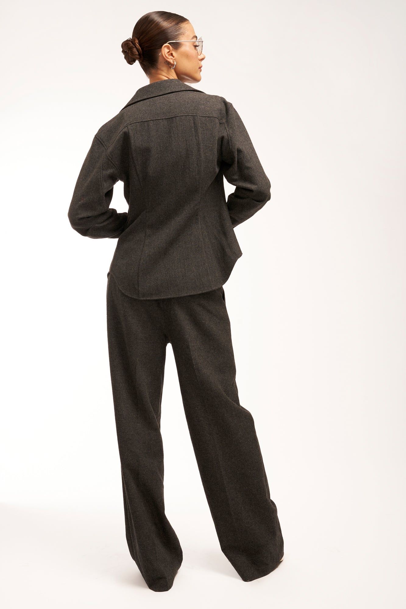 Bailey Long Sleeve Wool Shirt sold by Equipment product image thumbnail 4