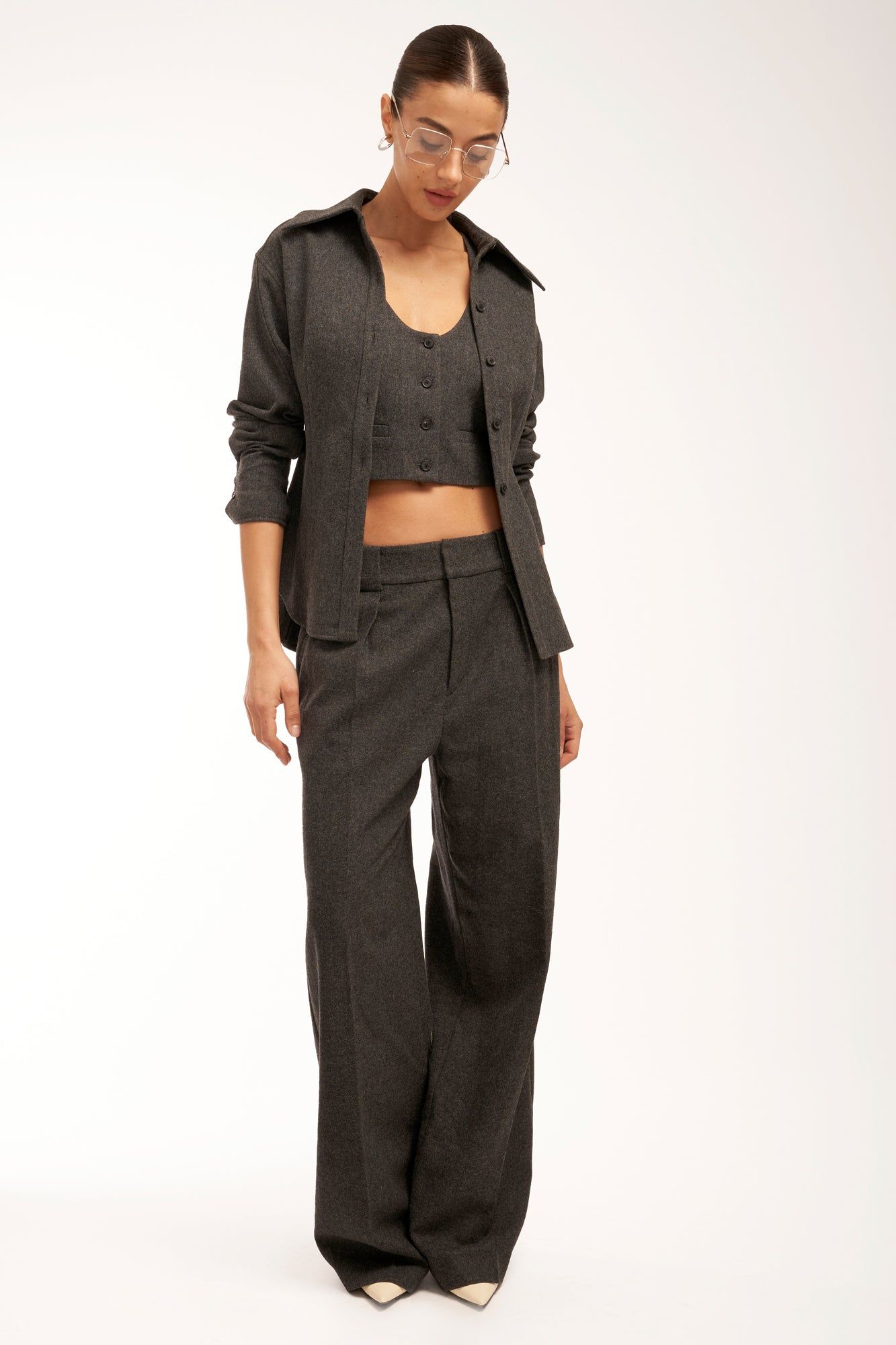 Bailey Long Sleeve Wool Shirt sold by Equipment product image thumbnail 2