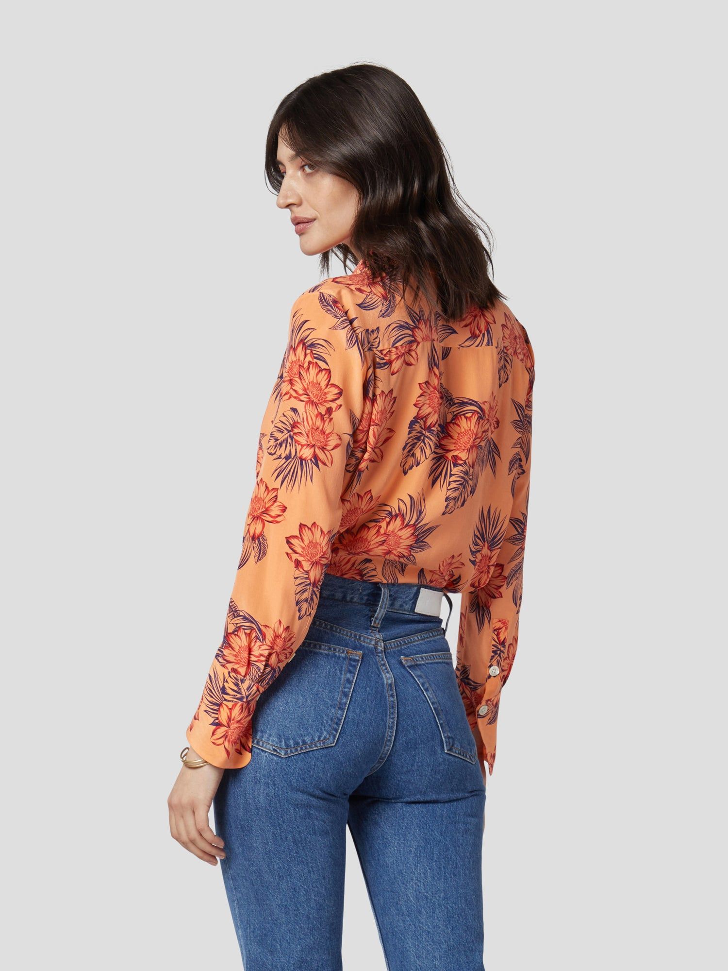 QUINNE SILK SHIRT sold by Equipment product image thumbnail 4