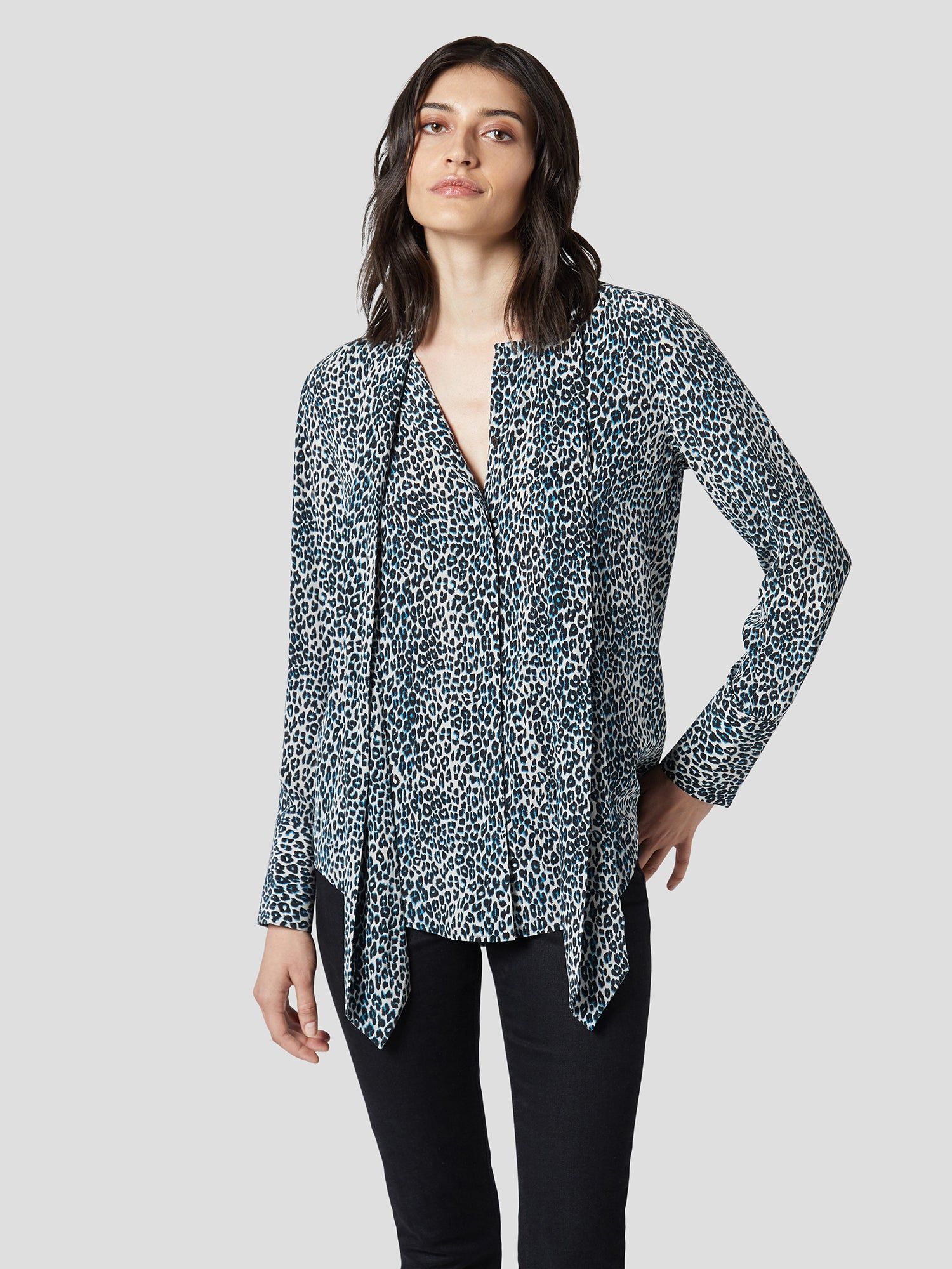 LUIS SILK SHIRT sold by Equipment product image thumbnail 3