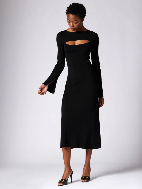 Emelienne Midi Cashmere Sweater Dress sold by Equipment