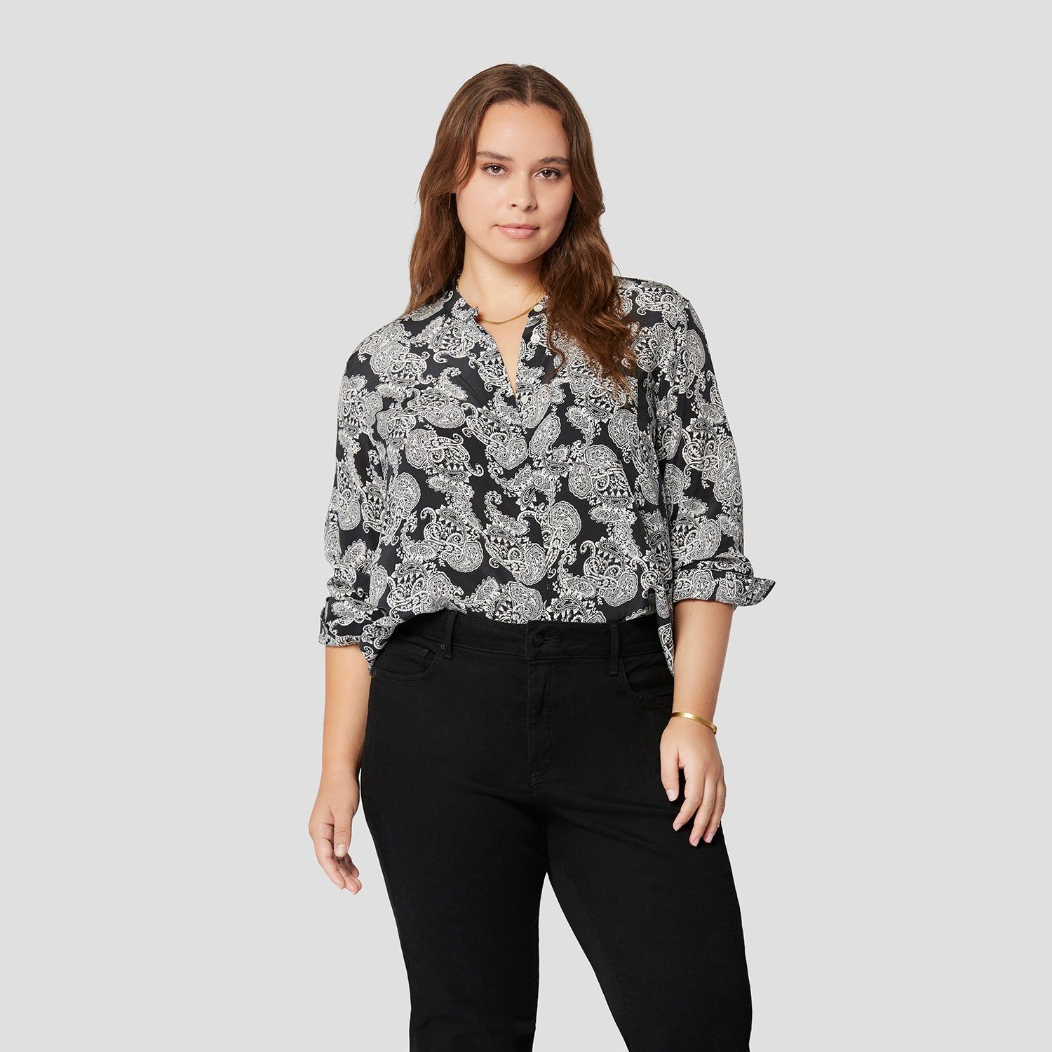 CHERINE SILK SHIRT WITH POCKET sold by Equipment product image thumbnail 7