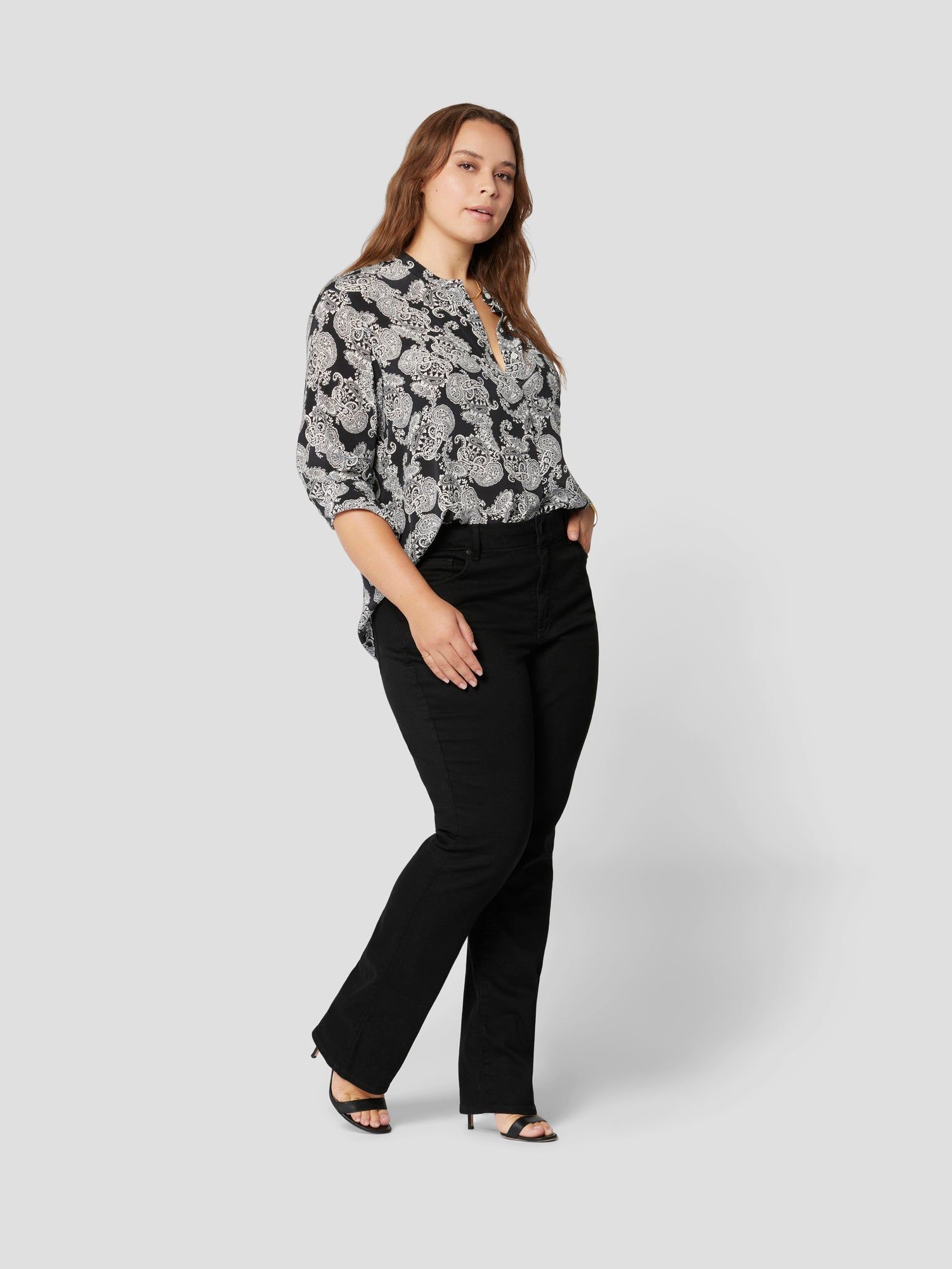 CHERINE SILK SHIRT WITH POCKET sold by Equipment product image thumbnail 4