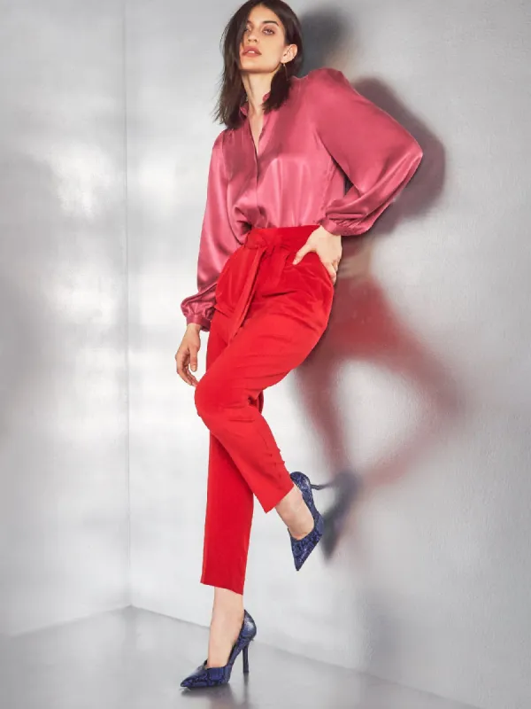 BETHIE SILK TROUSER sold by Equipment