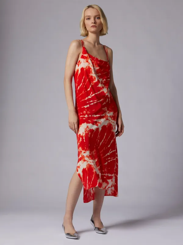 SILVANA MIDI SILK DRESS sold by Equipment