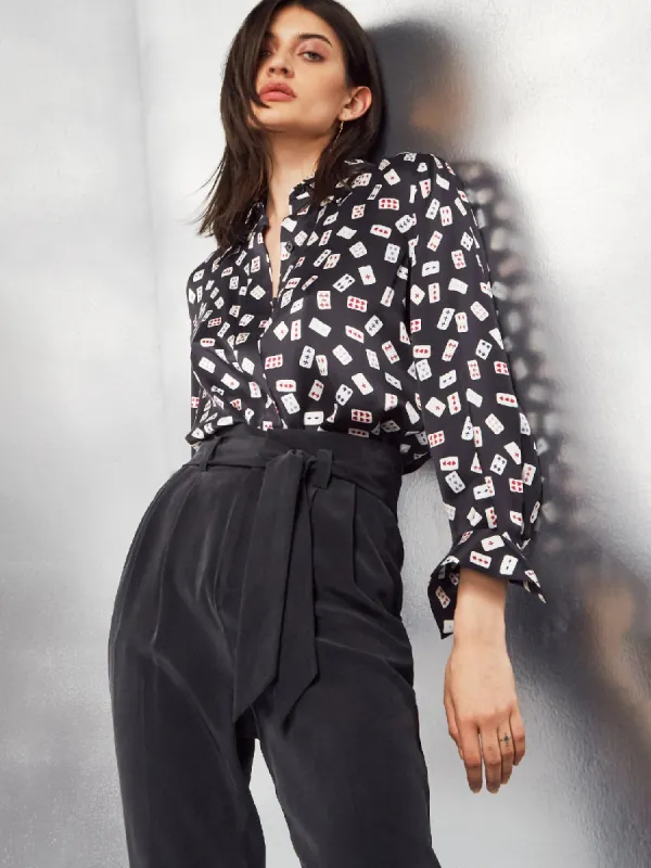 ANNELIE SILK SHIRT sold by Equipment