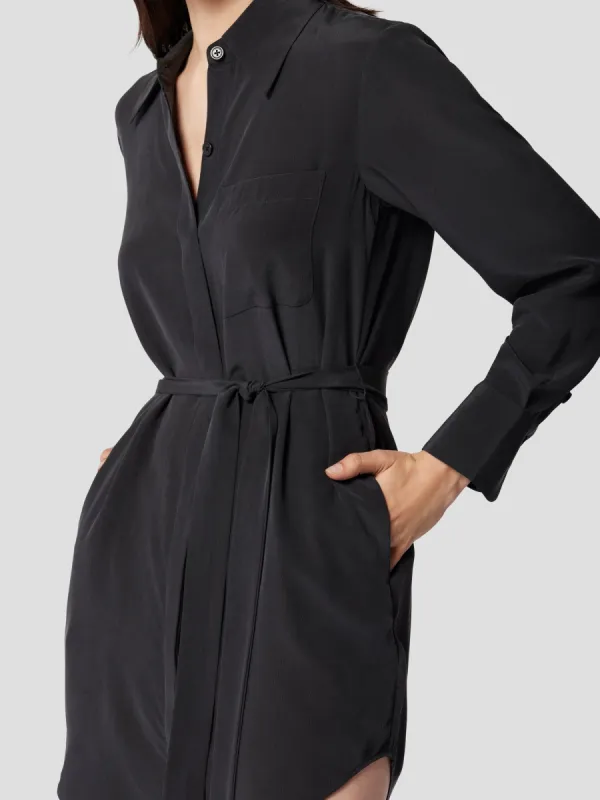 SCOUTT SILK DRESS WITH BELT sold by Equipment