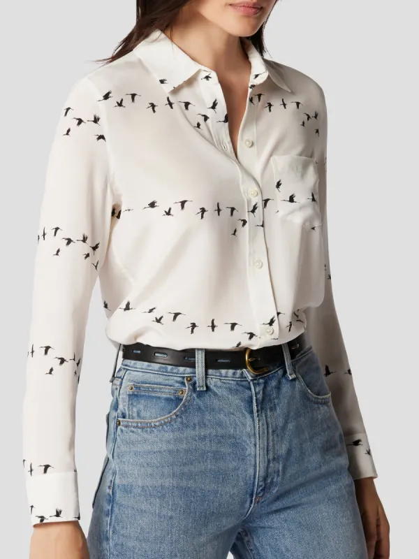 BRETT SILK SHIRT sold by Equipment