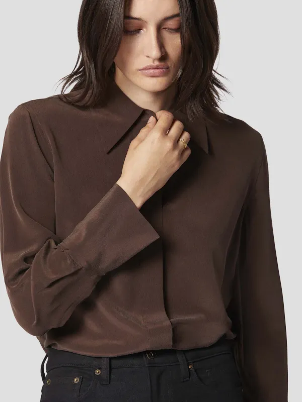 ANELIE SILK SHIRT sold by Equipment