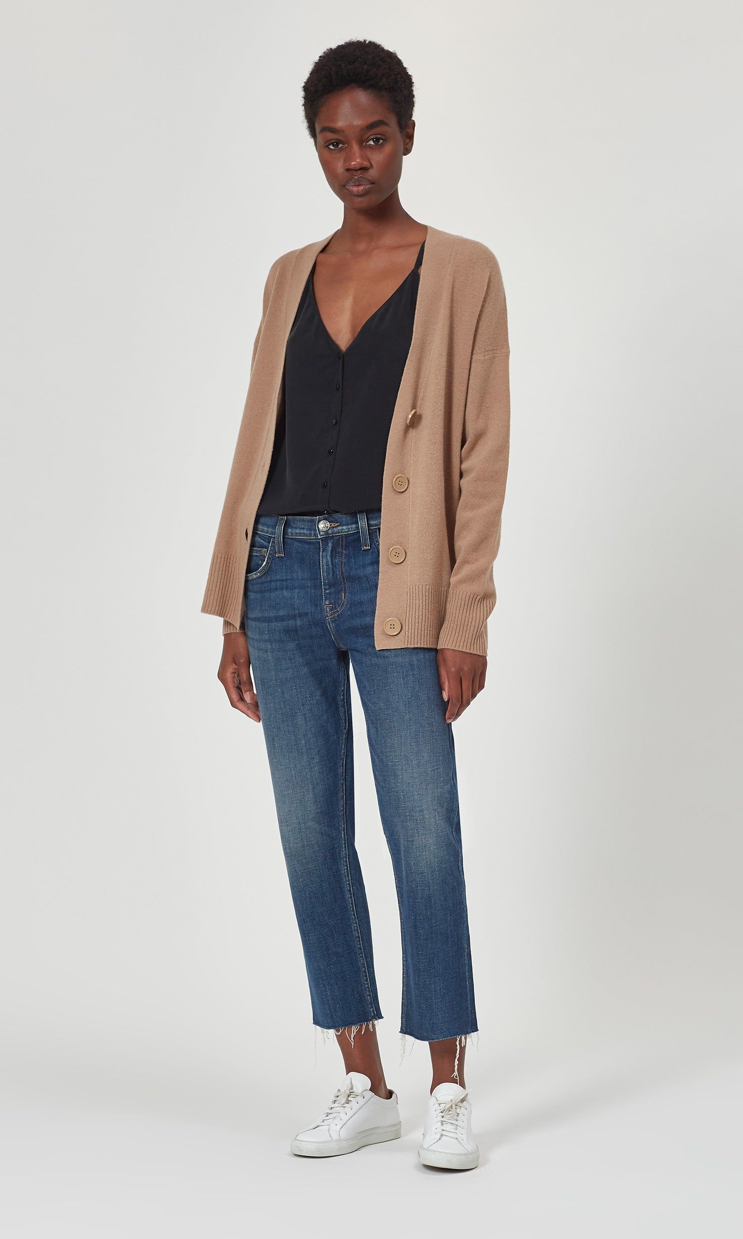 Elder Cashmere Cardigan sold by Equipment