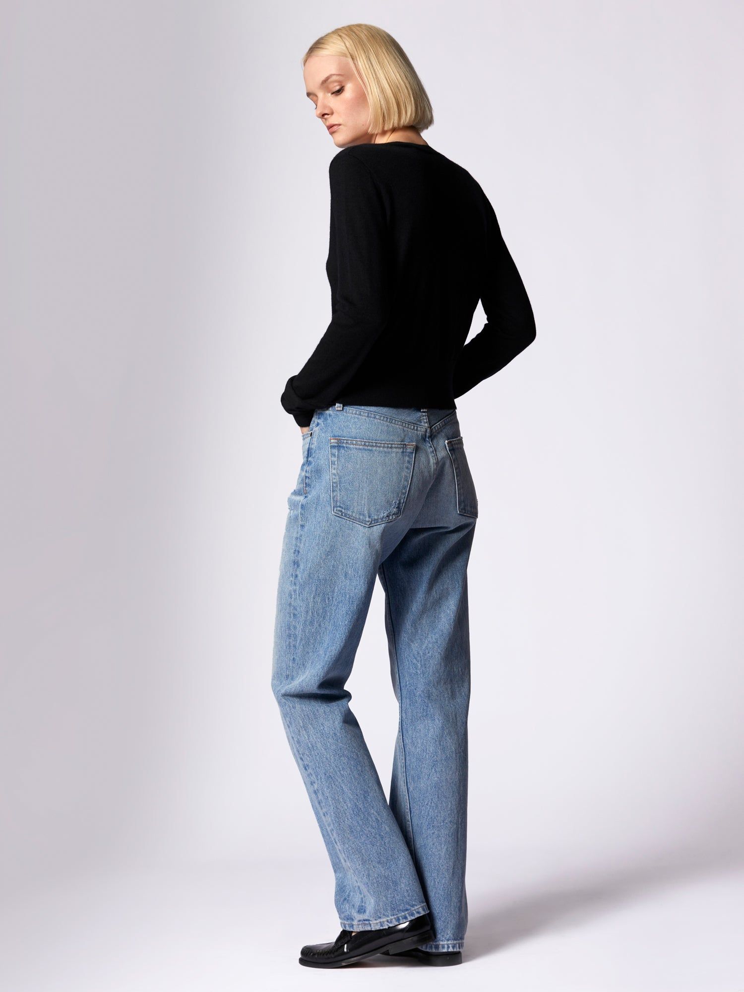 Rozeen Cashmere Cardigan sold by Equipment product image thumbnail 4