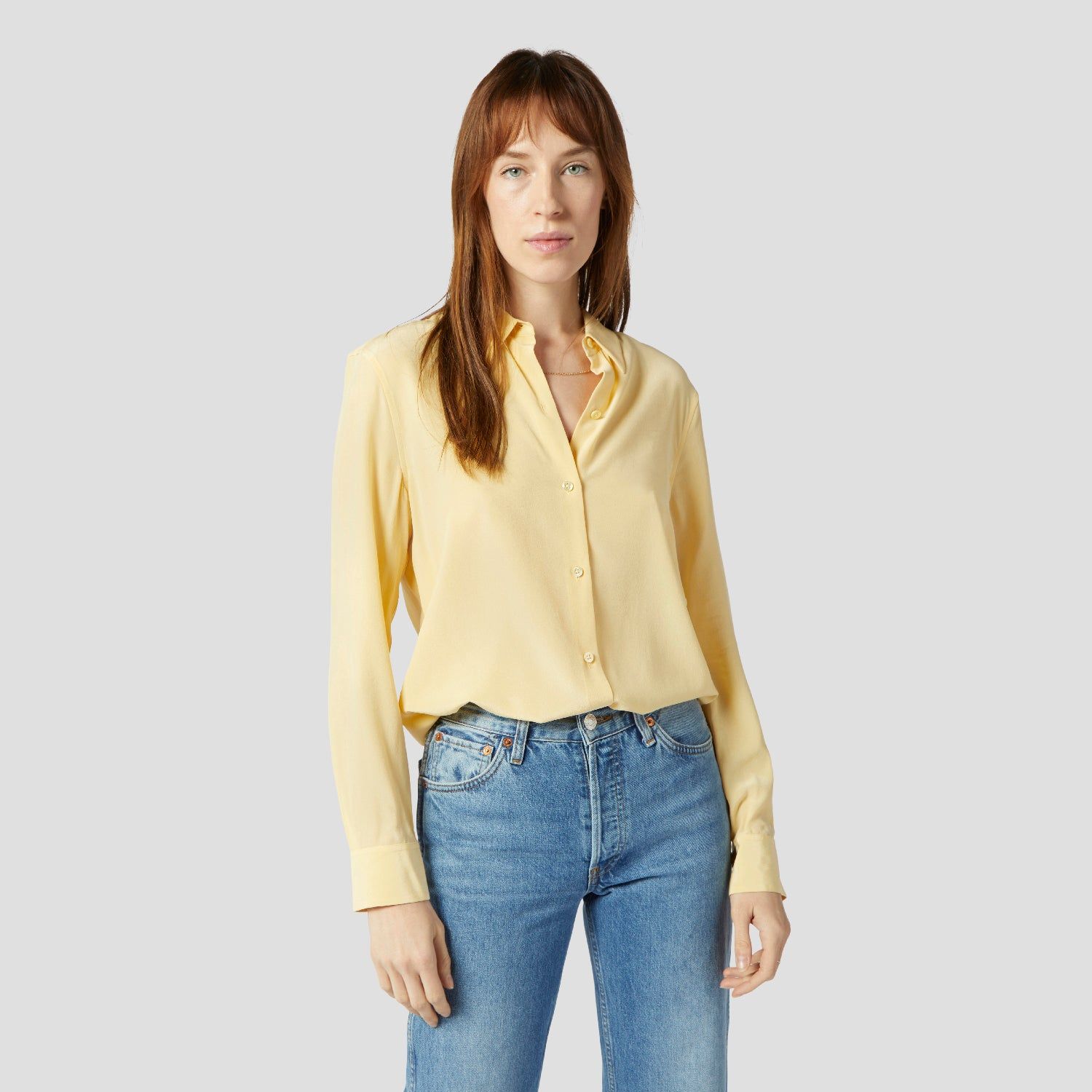 ESSENTIAL SILK SHIRT sold by Equipment product image thumbnail 6