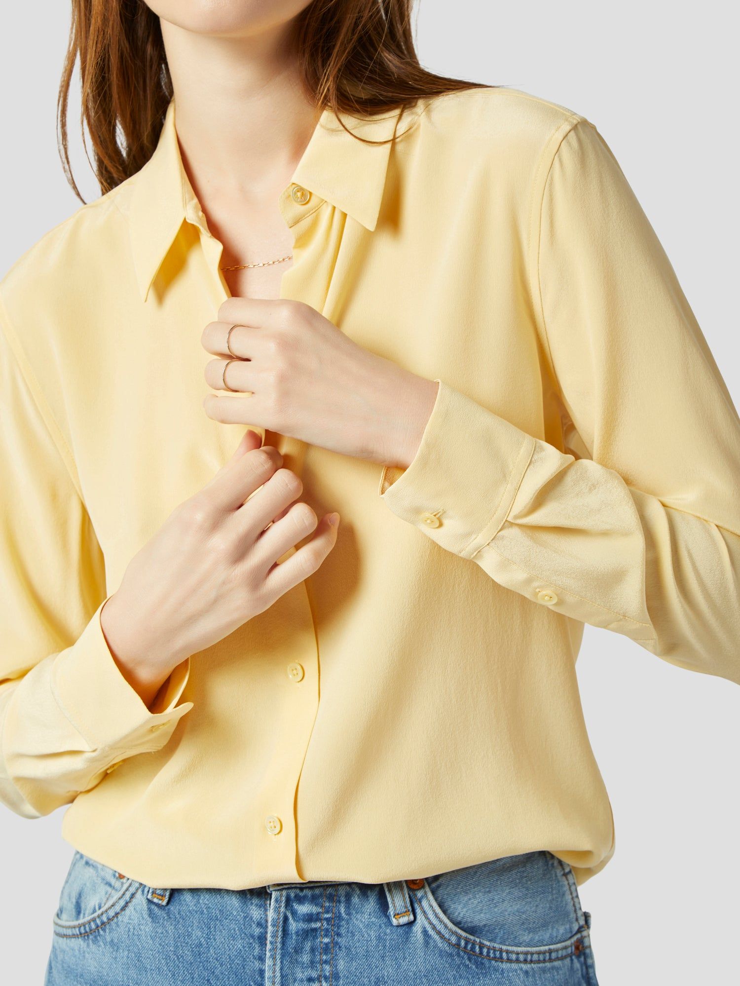 ESSENTIAL SILK SHIRT sold by Equipment