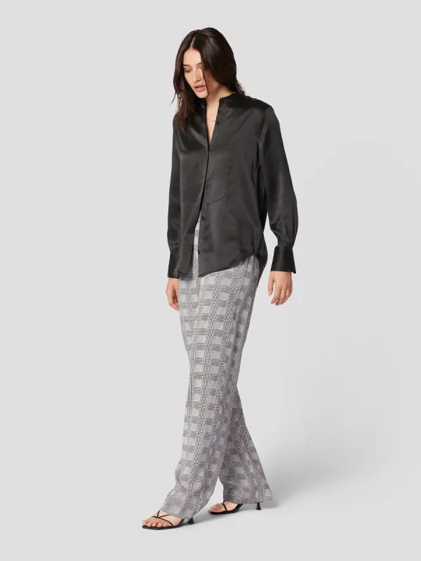 BRIELLE SILK SATIN SHIRT sold by Equipment