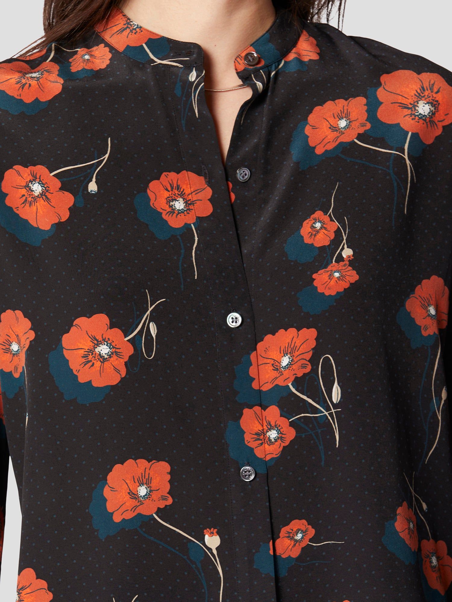 LEONEE SILK SHIRT sold by Equipment product image thumbnail 6